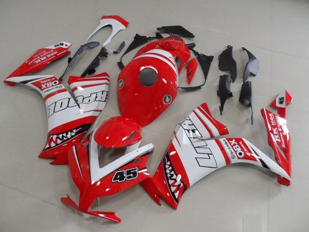 Carénage Honda CBR 1000 RR 12-16 - Rouge Liverpool 45