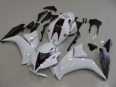 Carénage Honda CBR 1000 RR 12-16 - Blanc et Noir Mat Style OEM en Ligne