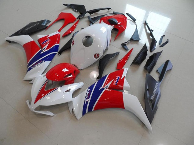 Carénage Honda CBR 1000 RR 12-16 - Blanc Rouge Noir Mat TT Legend Carénage Honda CBR 1000 RR 12-16 - Blanc Rouge Noir Mat TT Legend