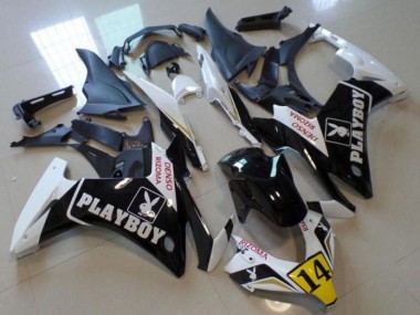 Carénage Honda CBR 500 RR 13-15 - Noir Playboy 14 en Ligne