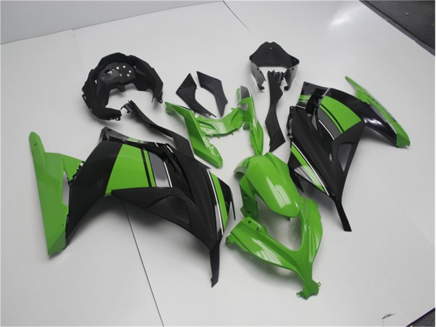 Carénages Kawasaki EX300 13-16 - Vert Noir Carénages Kawasaki EX300 13-16 - Vert Noir