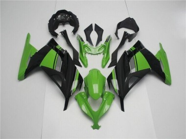 Carénages Kawasaki EX300 13-16 - Vert Noir en Ligne