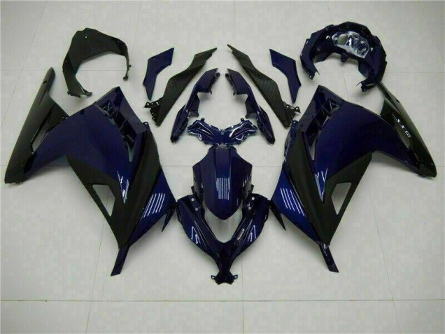 Carénage Kawasaki EX300 13-16 - Bleu Noir Carénage Kawasaki EX300 13-16 - Bleu Noir