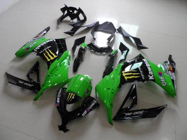 Carénage Kawasaki ZX 300R 13-16 - Vert Monster Carénage Kawasaki ZX 300R 13-16 - Vert Monster
