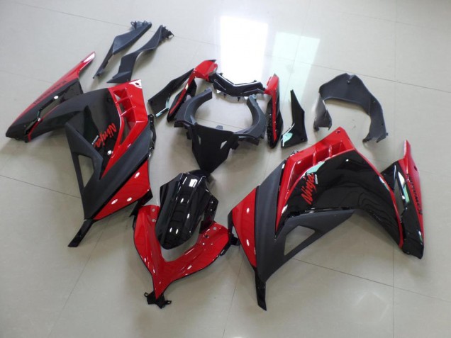 Carénage Kawasaki ZX 300R 13-16 - Rouge Noir Carénage Kawasaki ZX 300R 13-16 - Rouge Noir