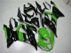 Carénage Kawasaki ZX6R 13-18 - Vert Noir