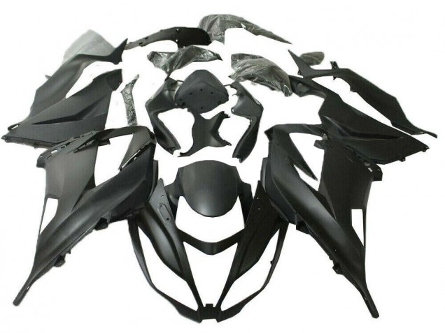 Carénages Kawasaki ZX6R 13-18 - Noir Mat