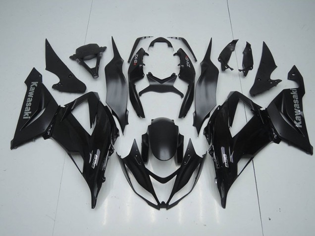 Carénage Kawasaki ZX6R 13-18 - Noir Mat