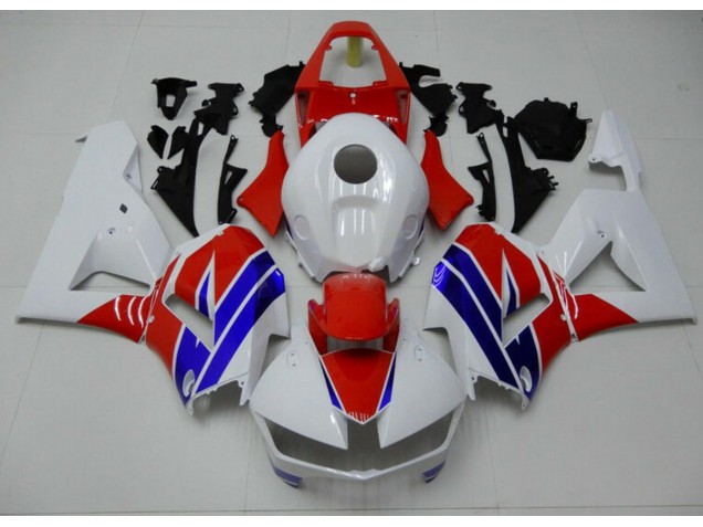 Carénage Honda CBR 600 RR 13-23 - Blanc Bleu Rouge Carénage Honda CBR 600 RR 13-23 - Blanc Bleu Rouge