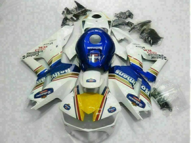 Carénage Honda CBR 600 RR 13-23 - Blanc Bleu
