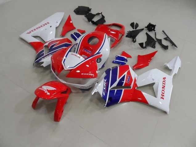 Carénage Honda CBR 600 RR 13-23 - Rouge Blanc Bleu HRC