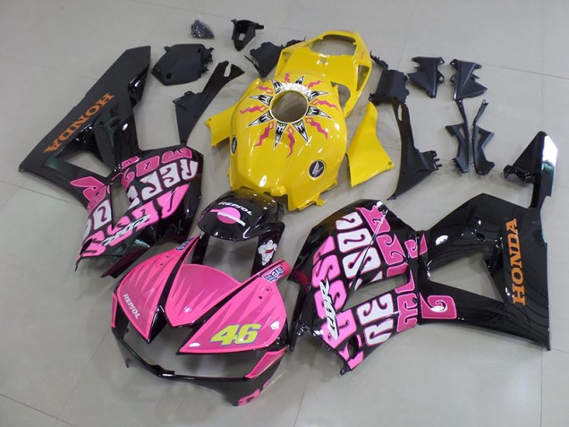 Carénage Honda CBR 600 RR 13-23 - Jaune Rose Rossi Carénage Honda CBR 600 RR 13-23 - Jaune Rose Rossi
