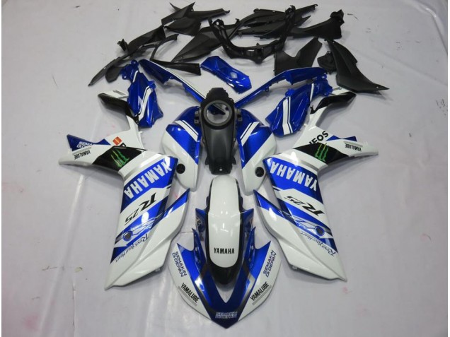 Carénage Yamaha R3 15-22 - Blanc Monster Carénage Yamaha R3 15-22 - Blanc Monster