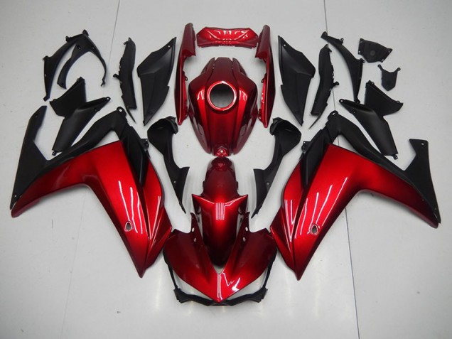 Carénage Yamaha R3 15-22 - Rouge Noir Carénage Yamaha R3 15-22 - Rouge Noir