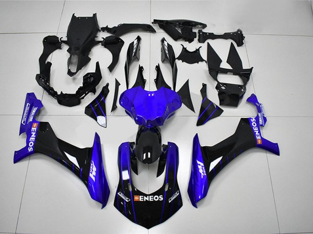 Carénages Yamaha R1 15-19 - Bleu Noir